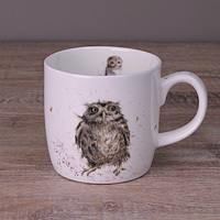 Wrendale Becher - WHAT A HOOT - Designs Eule