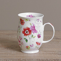 Dunoon Becher - FLORAL HARMONY Red - Suffolk