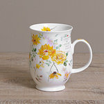 Dunoon Becher - FLORAL HARMONY Yellow - Suffolk