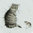 WRENDALE Teller CAT & MOUSE - 20 cm Porzellanteller Katze