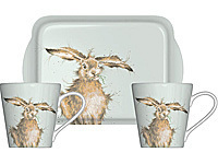 WRENDALE HARE - Pimpernel Mug & Tray Set -  Geschenkset