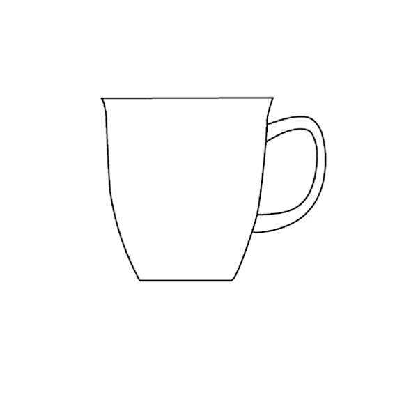 Dunoon Tasse Nevis. Der Klassiker von Dunoon in vielfältiger Designauswahl - Oversice Tasse mit 0,48 L Füllmenge