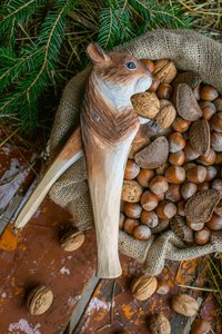 Unser frecher Nussknacker | Das Eichhörnchen von Wildlife Garden