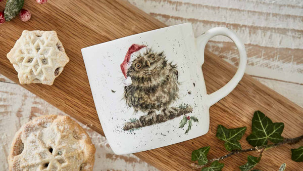 Wrendale | Die Winterserie: Zauberhafte Porzellanserie mit winterlichen und weihnachtlichen Motiven von Hannah Dale auf Royal Worcester Porzellan