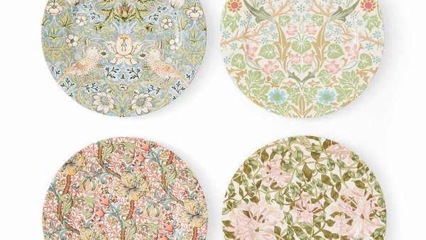 Spode und Morris & Co. | Wenn zwei Ikonen des britischen Heritage-Stils zusammenarbeiten, entstehen großartige Dinge. Eine wunderschöne, florale Porzellanserie.
