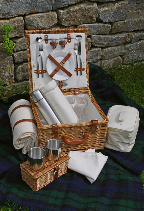 Picknickkorb - NATURE De Luxe für 2 Personen